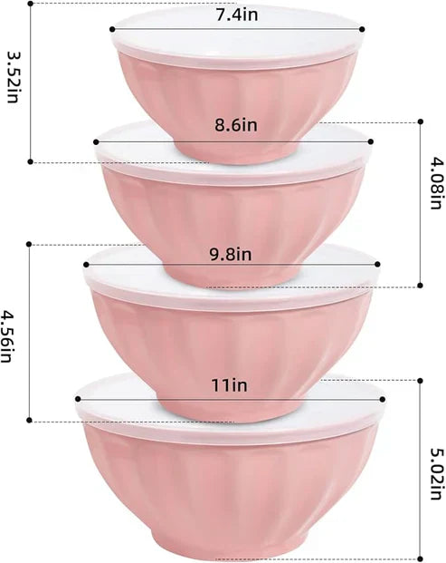Mixing Bowls with Lids